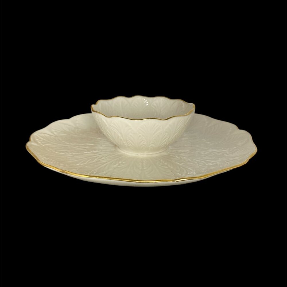 Lenox Greenfield Gourmet Chip and Dip Platter
